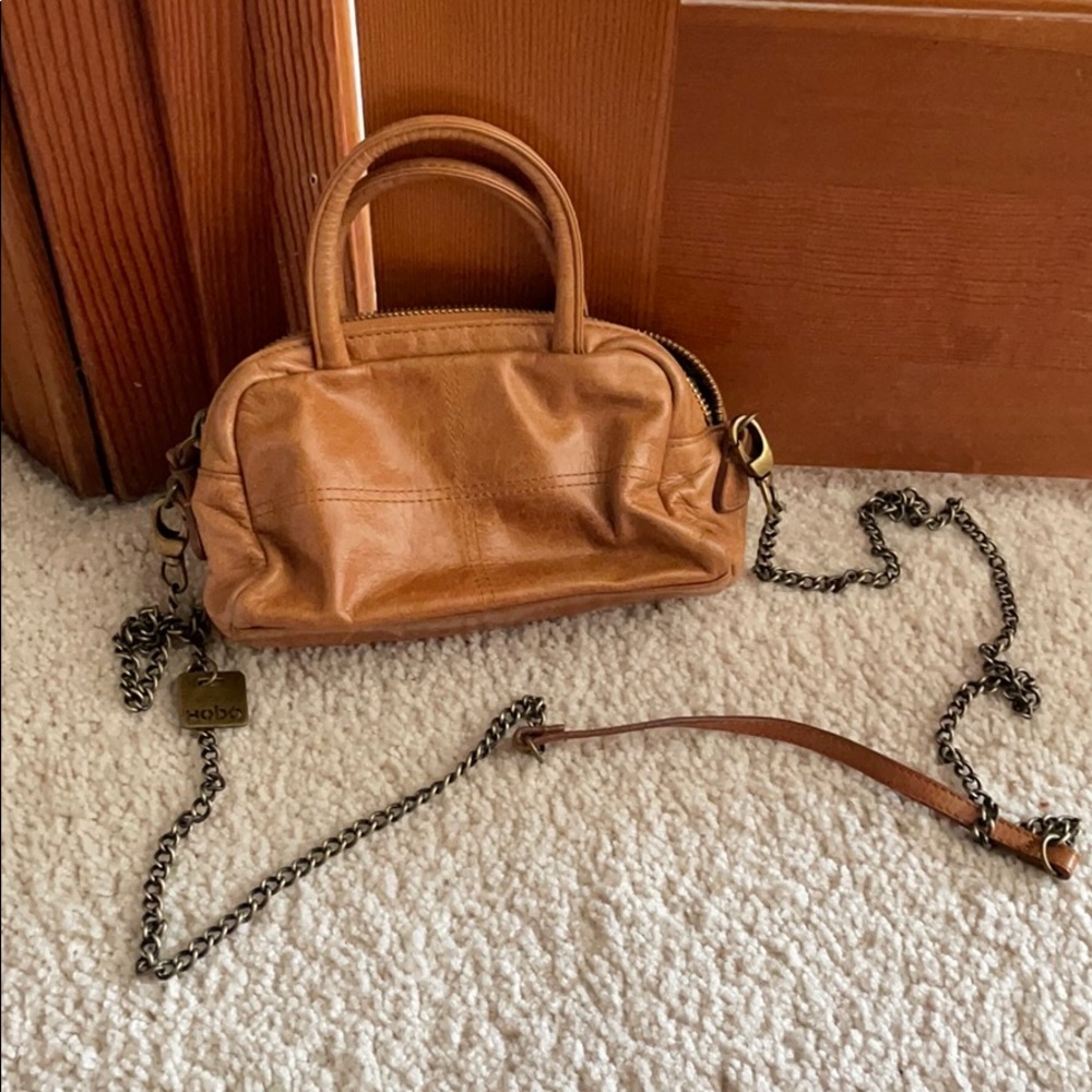 Small Hobo bag with chain strap